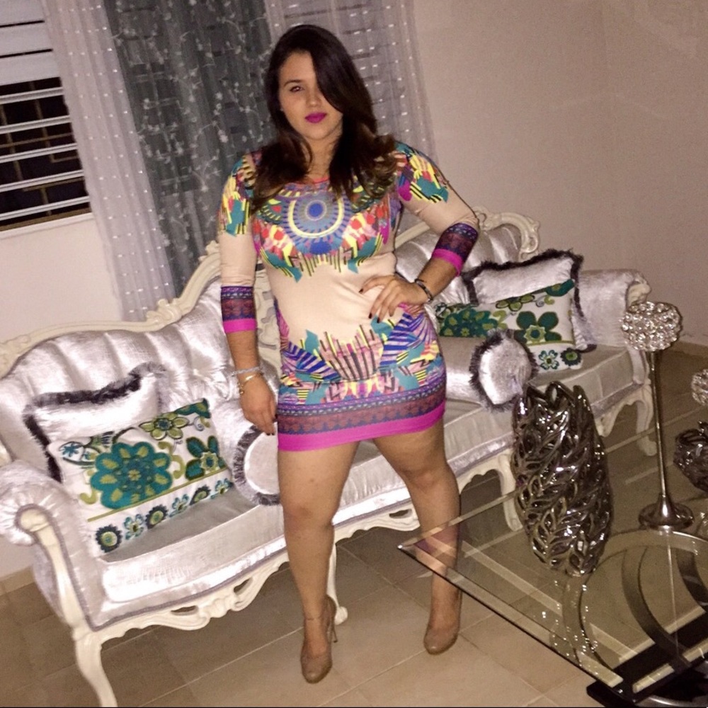 Multicolor dress